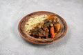 Moroccan-Style Couscous with Veal and Beef Meat